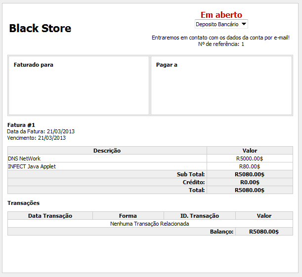 Ladrões honestos: recibo de sua compra no submundo