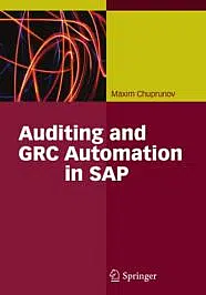 Capa do livro "Auditing and GRC Automation in SAP"