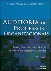 Capa do livro "Auditoria de Processos Organizacionais"