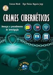Capa do livro "Crimes Cibernéticos: Ameaças e Procedimentos de Investigação"
