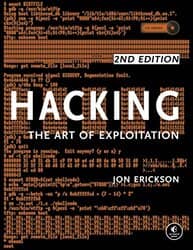 Capa do livro "Hacking: The Art of Exploitation"